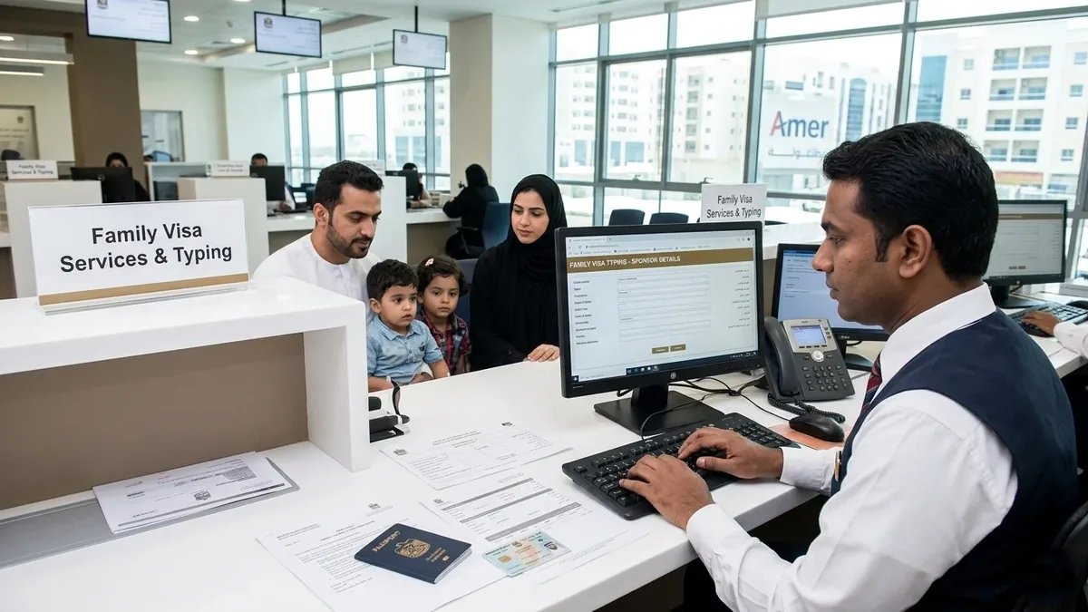 Family Visa typing in Dubai: requirements, total cost and best typing centers to do it